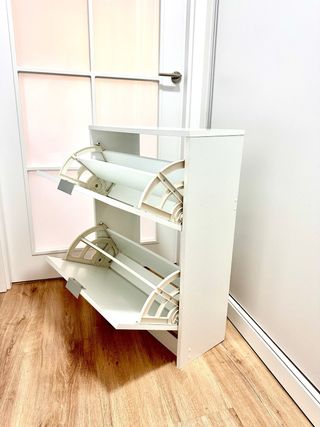 Zapatero Blanco Leroy Merlin