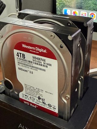 Pack 2 Discos WD 4TB Red-total8Tb-NAS/SALUD 100%