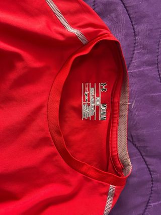 Camiseta Under Armour Roja Talla M