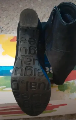 Botines Desigual tacón con Swarosky
