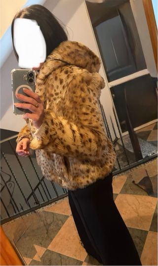 Abrigo de pelo ASOS Talla L