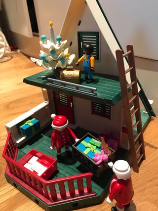 Playmobil Fábrica de Regalos Navidad