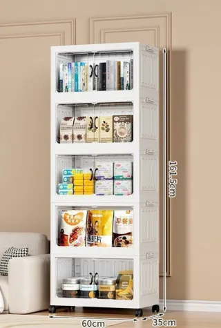 Cassettiera portaoggetti 5 ripiani