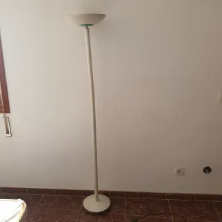 Lámpara de pie blanca 500W