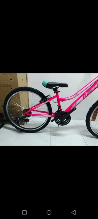 Bicicleta Jlwenty 24 Rosa