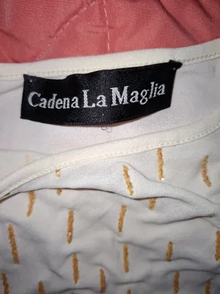 Camiseta de fiesta dorada talla S