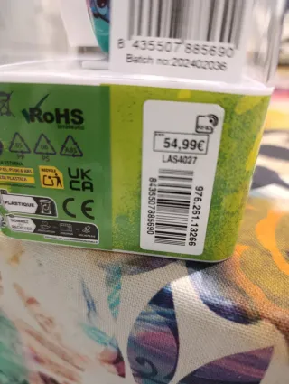 Reloj Interactivo Stitch Azul