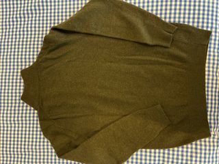 Jersey Barbour verde cremallera M