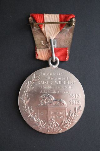 Medalla Wilhelm II Kaiserreich 1813-1913 Alemania