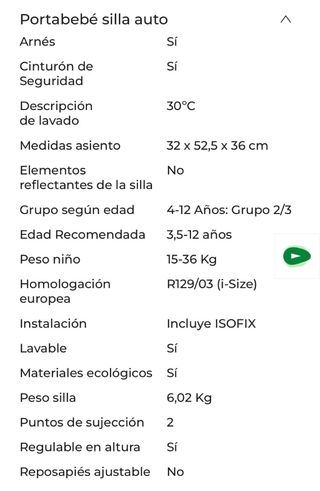 Silla Coche Maxi-Cosi Negra