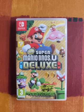 Caja Nintendo Switch: Super Mario Bros. U Deluxe