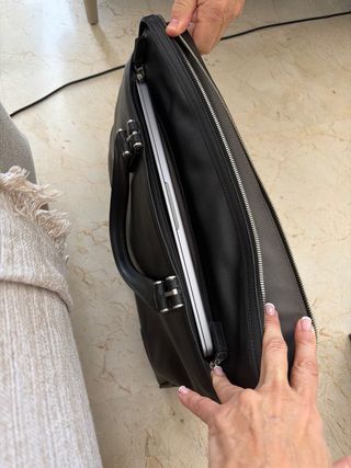 Maletín Tumi Negro Piel