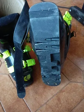 Scarponi sci Koflach neri e verdi