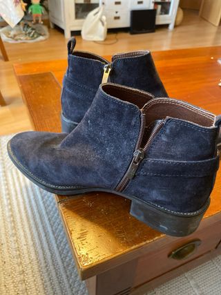 Botines Alpe Mujer Azul Talla 40 Sin Estrenar