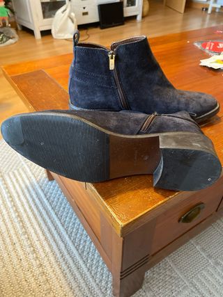 Botines Alpe Mujer Azul Talla 40 Sin Estrenar