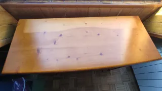 Cómoda rústica de madera