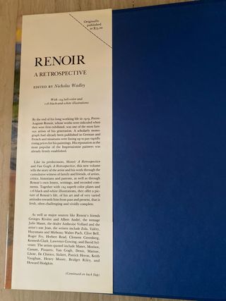 Libro: Renoir. A retrospective