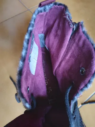 Stivaletti donna neri e viola