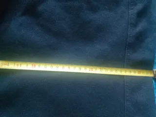 Jeans vita alta gamba larga