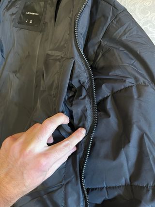 Plumífero Lefties Negro Talla L