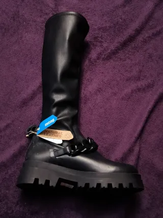 Botas Mustang Piel Talla 40