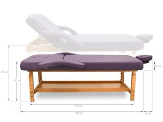 Camilla profesional para SPA color marron