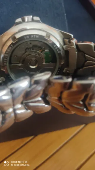 Reloj Festina WR 100 Mecaquartz Dorado y Azul