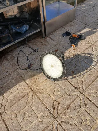 Foco industrial LED colgante