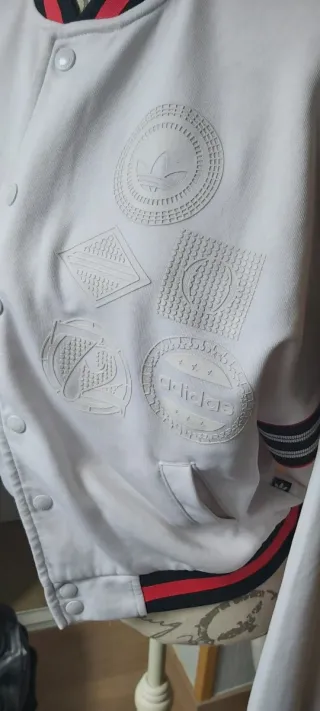 Chaqueta Deportiva Adidas Blanca