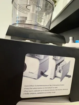 Robot de cocina Bosch