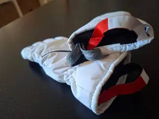 Guantes de nieve, niño o niña 4 años, Wedze blanco