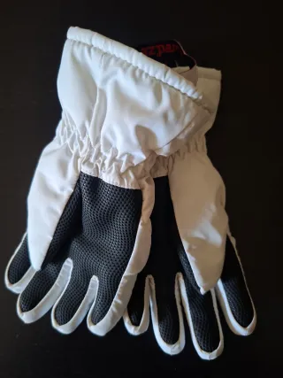 Guantes de nieve, niño o niña 4 años, Wedze blanco