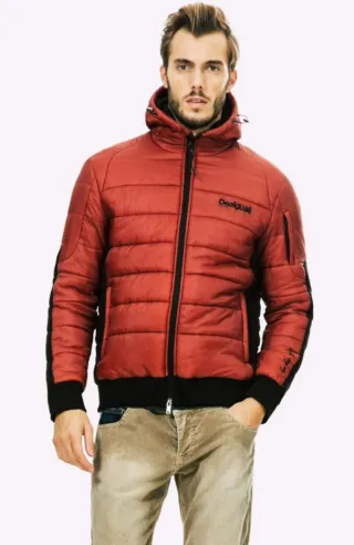 Chaqueta Desigual acolchada con capucha
