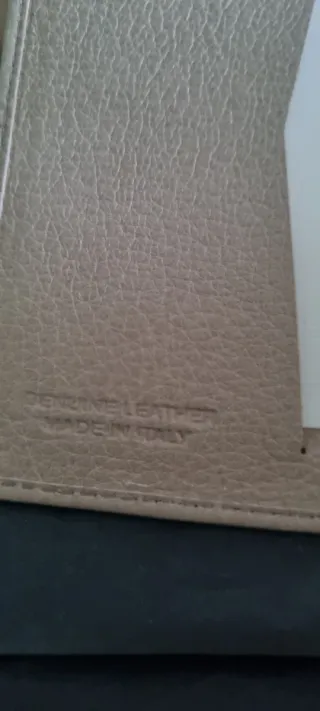 Portafogli vera pelle Made in Italy 8x12 cm