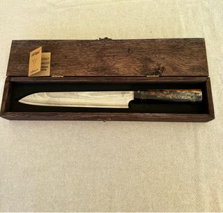 Coltello Damasco Acciaio e Legno