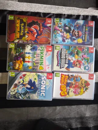 Juegos Nintendo Switch: Pokémon, Mario, Sonic