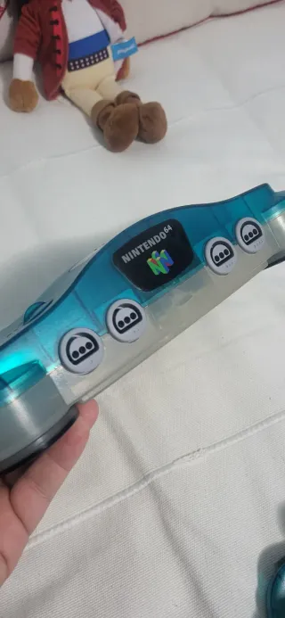 Nintendo 64 Turquesa Transparente