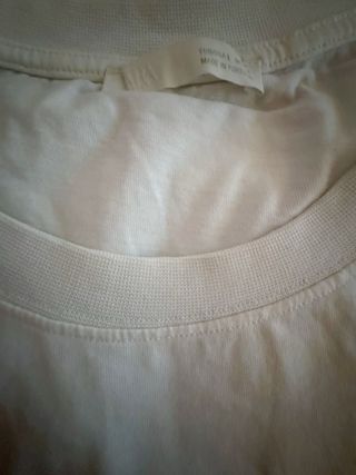 Camiseta sin manga Blanca Zara Hombre Talla L