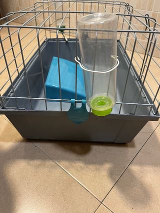Jaula cobaya con accesorios