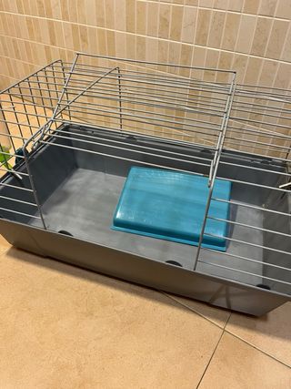 Jaula cobaya con accesorios
