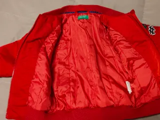 Giubbino Benetton Rosso Bambino