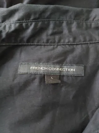 Vestido azul marino largo