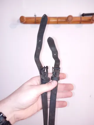 Cabezada vaquera de cuero