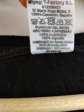 Camiseta Juego de Tronos Casa Stark talla L