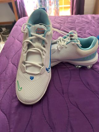 Zapatos Nike Blancos y Azules