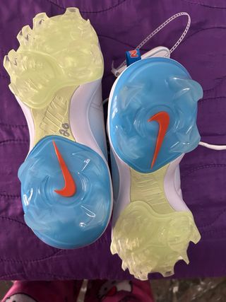 Zapatos Nike Blancos y Azules