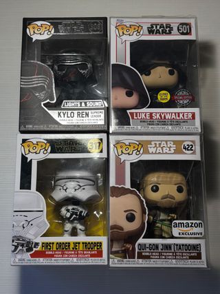 Funko Pop! Star Wars Lote 4 Figuras