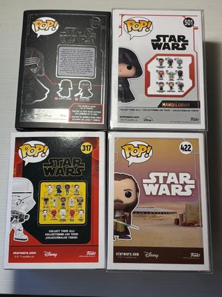 Funko Pop! Star Wars Lote 4 Figuras