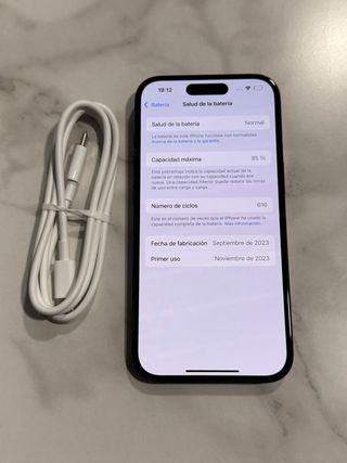 iPhone 15 de 256GB color Negro