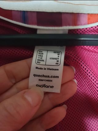 Giacca Antipioggia Antivento Donna Tg M Viola